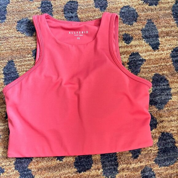 NWOT All Fenix Burnt Orange Sports Bra - XS - Picture 3 of 5